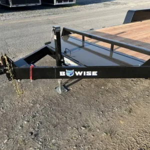 BWise 7 x 18 Equipment Trailer Split Landscape Ramp (PET-EQP-0017), 9990 lbs GVWR