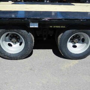 Big Tex 8.5 x 25 Heavy Duty Deckover Equipment Trailer Mega Ramps, 23900 lbs GVWR