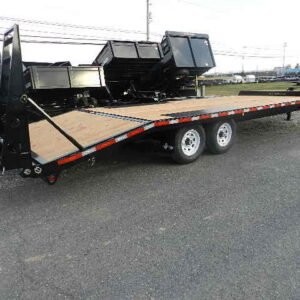 BWise 8 x 24 Deckover Equipment Trailer Wedge Style Ramps, 15400 lbs GVWR