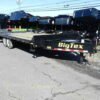 Big Tex 8.5 x 25 Deckover Equipment Trailer Mega Ramps, 15900 lbs GVWR