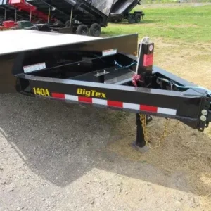 Big Tex 102" x 16′ Deckover Equipment Trailer Slide Out Ramps, 14000 lbs GVWR