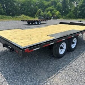Premier 8.5 x 16 Deckover Equipment Trailer 14K GVW, 14000 lbs GVWR