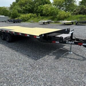 CAM Superline 8 x 20 Deckover Equipment Trailer, 11000 lbs GVWR