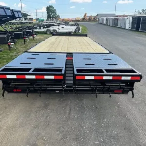 CAM Superline 8 x 25 Deckover Equipment Trailer Super Ramps