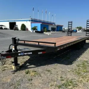 BWise 8.5 x 24 Deckover Equipment Trailer Ladder Ramps