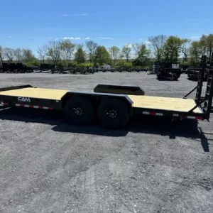 CAM Superline 7 x 20 Low Profile Equipment Trailer