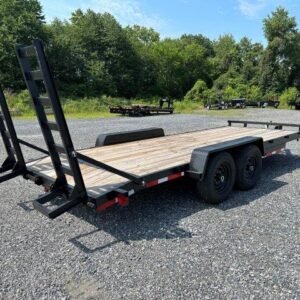 Carry-On 7 x 20 Equipment Trailer Ladder Ramps