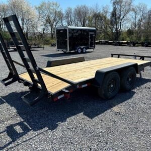 Carry On 7 x 16 Equipment Trailer Ladder Ramps