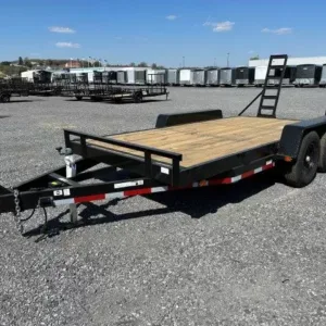 Carry On 7 x 16 Equipment Trailer Ladder Ramps
