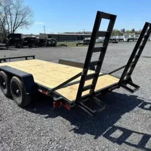 Carry On 7 x 16 Equipment Trailer Ladder Ramps