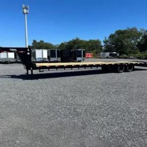 CAM Superline 8 x 35 Deckover Gooseneck Equipment Trailer