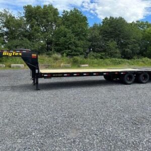 Big Tex 8.5 x 30 Gooseneck Deckover Equipment Trailer Mega Ramps