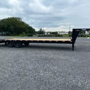 CAM Superline 8 x 30 Gooseneck Deckover Equipment Trailer