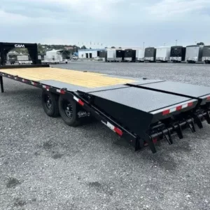 CAM Superline 8 x 25 Gooseneck Deckover Equipment Trailer (PET-GSN-0016)