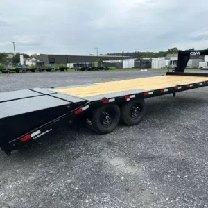 CAM Superline 8 x 25 Gooseneck Deckover Equipment Trailer (PET-GSN-0016)