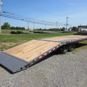 BWise 8 x 30 Gooseneck Equipment Trailer