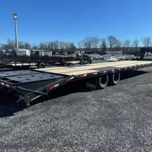 CAM Superline 8 x 40 Deckover Gooseneck Equipment Trailer