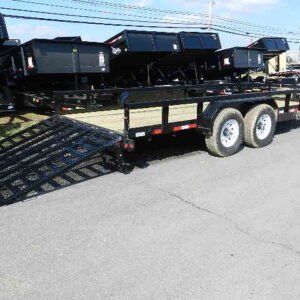 Big Tex 7 x 18 Heavy Duty Landscape Trailer, 14000 lbs GVWR