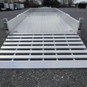 Sport Haven 7x18 Aluminum Landscape Trailer Heavy Duty Ramp, 7000 lbs GVWR