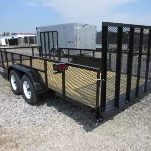 Premier 7 x 18 Landscape Utility Trailer (PET-LSC-0020), 7000 lbs GVWR