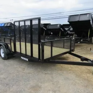 Premier 7 x 16 Landscape Utility Trailer (PET-LSC-0021), 7000 lbs GVWR