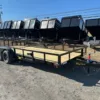 Big Tex 7 x 20 Landscape Utility Trailer Ramp Gate, 7000 lbs GVWR