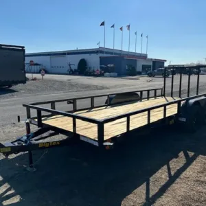 Big Tex 7 x 20 Landscape Utility Trailer Ramp Gate, 7000 lbs GVWR