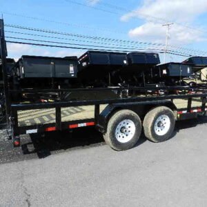 Big Tex 7 x 18 Heavy Duty Landscape Trailer Split Gate