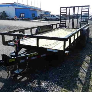 Big Tex 7 x 18 Heavy Duty Landscape Trailer Split Gate