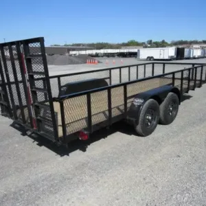 Carry On 6.4 x 18 Landscape Utility Trailer, 7000 lbs GVWR