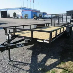 Cam Superline 7 x 18 Landscape Utility Trailer (PET-LSC-0028), 7000 lbs GVWR