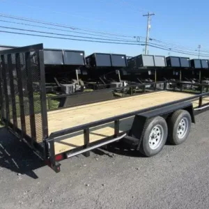 Cam Superline 7 x 18 Landscape Utility Trailer (PET-LSC-0028), 7000 lbs GVWR