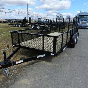 Premier 6.4 x 14 Landscape Utility Trailer, 7000 lbs GVWR
