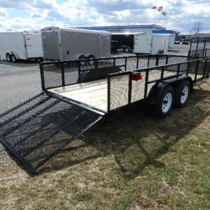 Premier 6.4 x 14 Landscape Utility Trailer, 7000 lbs GVWR