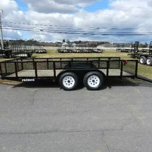 Premier 6.4 x 14 Landscape Utility Trailer, 7000 lbs GVWR