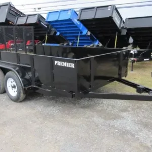 Premier 6.4 x 12 Landscape Utility Trailer, 7000 lbs GVWR