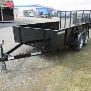 Premier 6.4 x 12 Landscape Utility Trailer, 7000 lbs GVWR