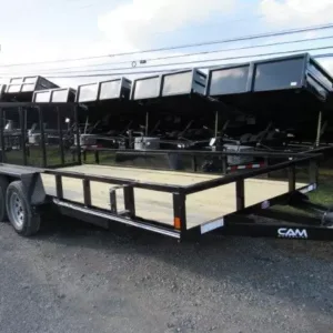 Cam Superline 7 x 16 Landscape Utility Trailer, 7000 lbs GVWR