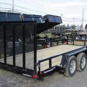Cam Superline 7 x 16 Landscape Utility Trailer, 7000 lbs GVWR