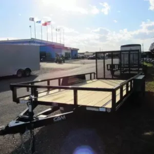 Cam Superline 7 x 16 Landscape Utility Trailer, 7000 lbs GVWR