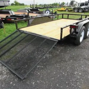 Premier 6.4 x 12 Landscape Utility Trailer (PET-LSC-0039), 7000 lbs GVWR