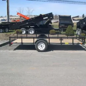 Premier 6.4 x 12 Landscape Utility Trailer (PET-LSC-0046), 2995 lbs GVWR