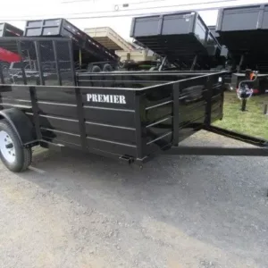 Premier 6.4 x 12 Landscape Utility Trailer (PET-LSC-0046), 2995 lbs GVWR
