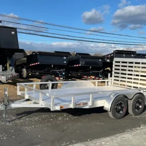 Sport Haven 7x14 Aluminum Landscape Trailer, 7000 lbs GVWR