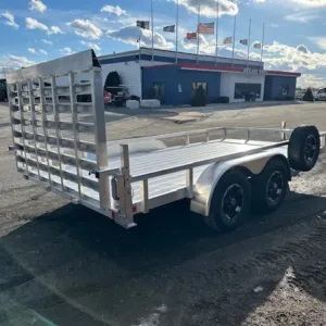 Sport Haven 7x14 Aluminum Landscape Trailer, 7000 lbs GVWR