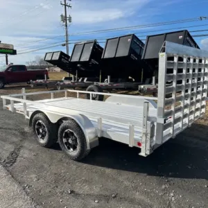 Sport Haven 7x14 Aluminum Landscape Trailer, 7000 lbs GVWR