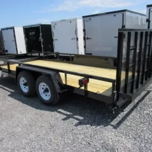 Premier 7 x 16 Landscape Utility Trailer (PET-LSC-0067), 9990 lbs GVWR