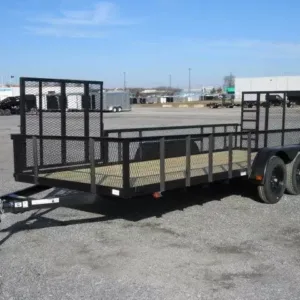 Carry On 7 x 18 Landscape Utility Trailer (PET-LSC-0068), 7000 lbs GVWR
