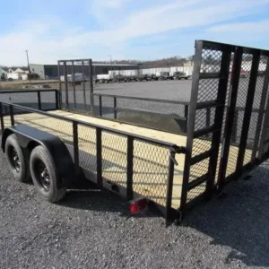 Carry On 7 x 18 Landscape Utility Trailer (PET-LSC-0068), 7000 lbs GVWR