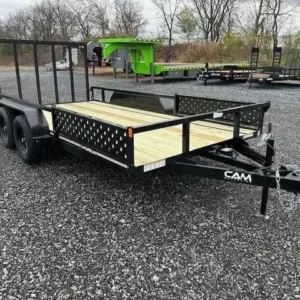 Cam Superline 7 x 14 Landscape Utility Trailer (PET-LSC-0071), 7000 lbs GVWR